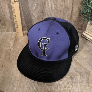 New The Gam Purple Black Cap Hat
